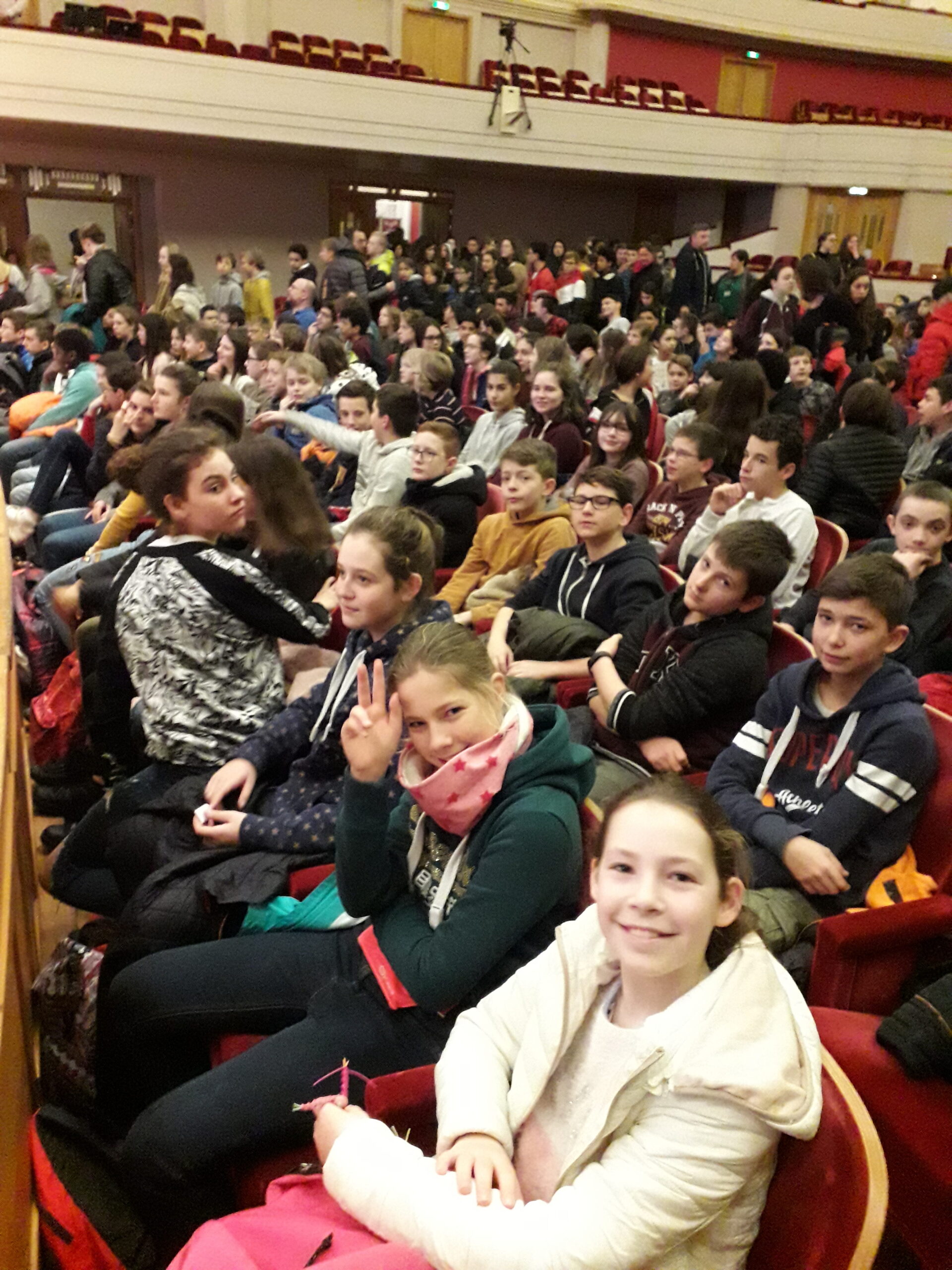 Journée à Bruxelles des élèves de première année